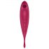 Satisfyer Twirling Pro - intelligenter 2-in-1 Klitorisvibrator (rot)