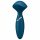 Satisfyer Mini Wand-er - aufladbarer, wasserdichter Massagevibrator (blau) 