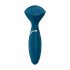 Satisfyer Mini Wand-er - aufladbarer, wasserdichter Massagevibrator (blau) 