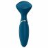 Satisfyer Mini Wand-er - aufladbarer, wasserdichter Massagevibrator (blau) 