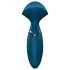 Satisfyer Mini Wand-er - wiederaufladbarer, wasserdichter Massagevibrator (blau)