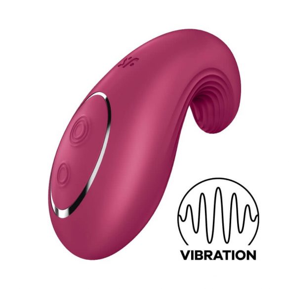 Satisfyer Dipping Delight - Wiederaufladbarer Klitorisvibrator (rot) 