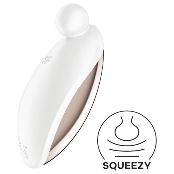 Satisfyer Spot On 2 - aufladbarer Klitorisvibrator (weiß) 