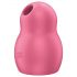 Satisfyer Pro To Go 1 - Wiederaufladbarer, druckwellenbasierter Klitorisstimulator (Rot)