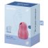 Satisfyer Pro To Go 1 - Wiederaufladbarer, druckwellenbasierter Klitorisstimulator (Rot)