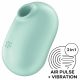 Satisfyer Pro To Go 2 - akkubetriebener, luftwellenbasierter Klitorisstimulator (Minze) 