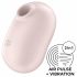 Satisfyer Pro To Go 2 - Akkubetriebener, luftwellen Klitorisstimulator (Beige) 