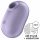 Satisfyer Pro To Go 2 - aufladbarer, luftwellenbetriebener Klitorisvibrator (violett) 