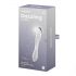 Satisfyer Dazzling Crystal 1 - 2-Enden Glasdildo (transparent)