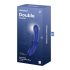 Satisfyer Double Crystal - Zweifach nutzbarer Glasdildo (blau) 