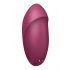 Satisfyer Tap & Climax 1 - 2in1 Vibrator und Klitoris Stimulator (Rot) 