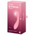 Satisfyer G-Force - Akku, wasserdichter G-Punkt Vibrator (Pink)