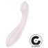 Satisfyer G-Force - wiederaufladbarer, wasserdichter G-Punkt-Vibrator (beige)