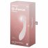 Satisfyer G-Force - Akkubetriebener, wasserdichter G-Punkt-Vibrator (Beige) 