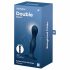 Satisfyer Double Ball-R - gewichteter Dildo mit Saugnapf (dunkelblau) 