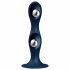 Satisfyer Double Ball-R - gewichteter Dildo mit Saugnapf (dunkelblau) 