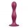 Satisfyer Double Ball-R - Standfuß beschwerte Dildo (rot) 