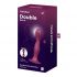 Satisfyer Double Ball-R - Standfuß beschwerte Dildo (rot) 