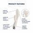 Satisfyer Spinning Rabbit 1 - rotierender Vibrator mit drehendem Hebel (beige) 