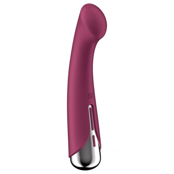 Satisfyer Spinning G-Spot 1 - Rotierender Kopf G-Punkt-Vibrator (rot) 