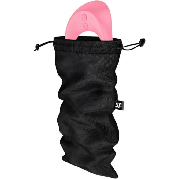 Satisfyer Treasure Bag M - Sexspielzeug Aufbewahrungstasche - Medium (Schwarz) 