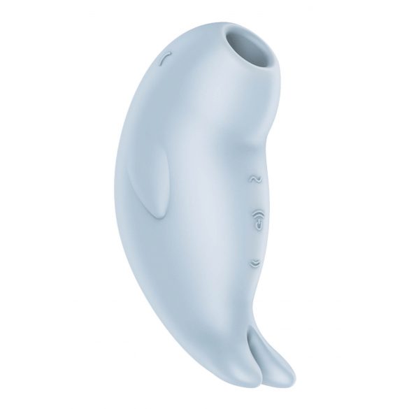 Satisfyer Seal You Soon - akkubetriebener, luftwellen Klitorisstimulator (blau) 