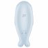 Satisfyer Seal You Soon - akkubetriebener, luftwellen Klitorisstimulator (blau) 