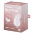 Satisfyer Dew Drop - Wiederaufladbarer wasserdichter Klitoris-Vibrator (weiß) 