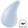 Satisfyer Dew Drop - Wiederaufladbarer, wasserdichter Klitoris-Vibrator (blau) 