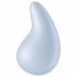 Satisfyer Dew Drop - Wiederaufladbarer, wasserdichter Klitoris-Vibrator (blau) 