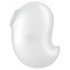 Satisfyer Cutie Ghost - wiederaufladbarer, druckwellenbasierter Klitorisstimulator (weiß)