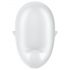 Satisfyer Cutie Ghost - wiederaufladbarer, druckwellenbasierter Klitorisstimulator (weiß)