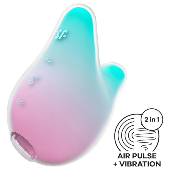 Satisfyer Mermaid Vibes - luftwellen Clit-Stimulator (minz-pink)