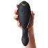 Womanizer Duo 2 - wasserdichter G-Punkt Vibrator und Klitorisstimulator (schwarz) 