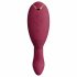 Womanizer Duo 2 - Wasserdichter G-Punkt-Vibrator und Klitorisstimulator (Rot) 