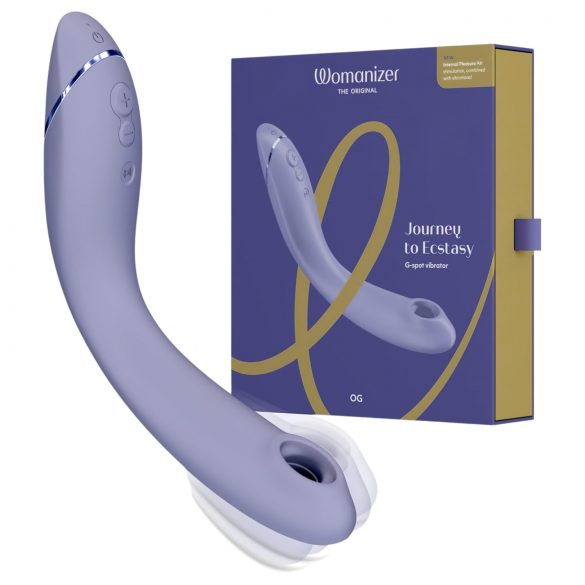 Womanizer OG - Wiederaufladbarer 2in1 G-Punkt Vibrator (Lila)