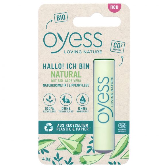 Oyess BIO - Natürlicher Lippenbalsam (Aloe Vera)