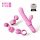 Magic Stick - Vibrator mit austauschbarem Klitorisarm (pink) 