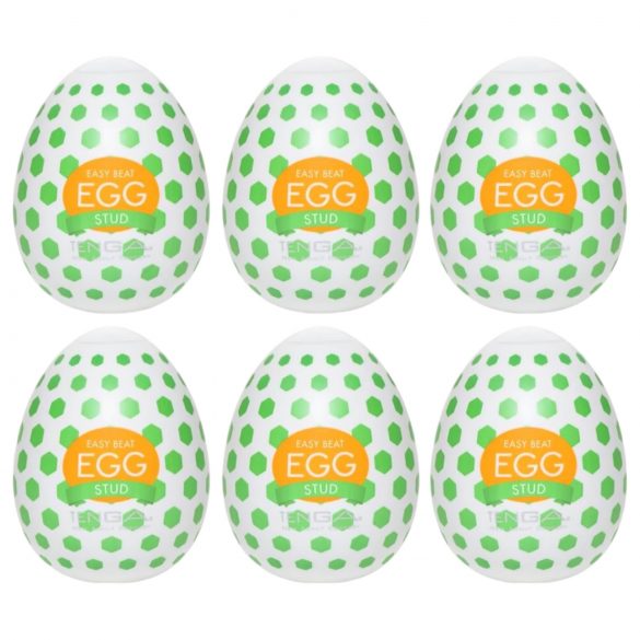 TENGA Egg Stud - Lustvolles Masturbationsei (6er Pack)