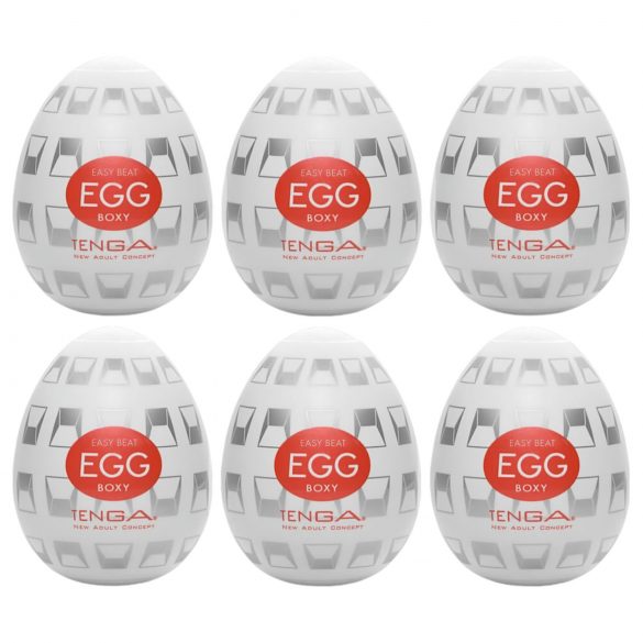 TENGA Egg Boxy - Masturbationsei (6 Stück)