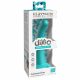 Dillio Curious Five - Saugfuß Silikon Dildo (15cm) - Türkis 