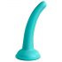 Dillio Curious Five - Silikon-Dildo (15 cm) - Türkis