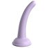 Dillio Curious Five - Saugfuß Silikon Dildo (15cm) - Lila 