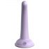 Dillio Curious Five - Silikon-Dildo mit Saugbasis (15 cm) - Lila