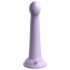 Dillio Secret Explorer - Saugnapf-Eichel-Dildo aus Silikon (17cm) - Lila 