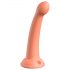 Dillio Secret Explorer - Haftfuß-Kopfdildo (17cm) - Orange