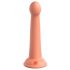 Dillio Secret Explorer - Saugnapf Spitze Silikondildo (17cm) - Orange 