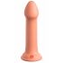 Dillio Big Hero - Saugnapf-Silikon-Dildo mit Eichel (17cm) - Orange 