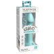 Dillio Big Hero - Saugnapf-Eichel Silikon Dildo (17cm) - Türkis 