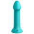 Dillio Big Hero - Saugnapf-Eichel Silikon Dildo (17cm) - Türkis 